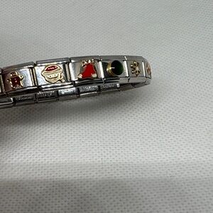 Silver Nomination Christmas Charm Bracelet